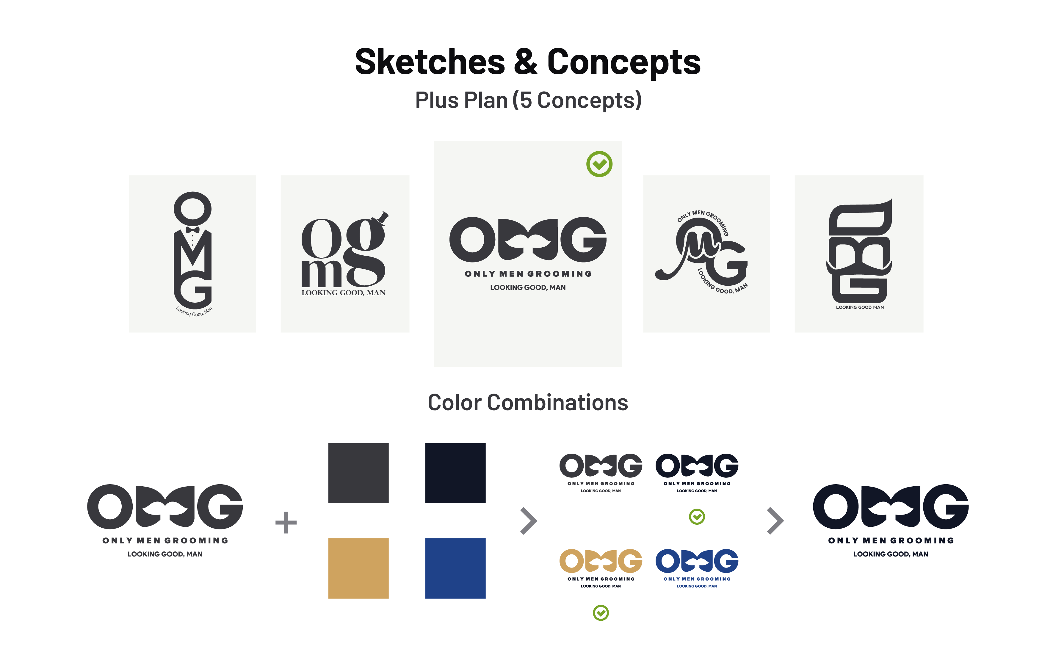 Ricky Chopra Logo Design Concepts