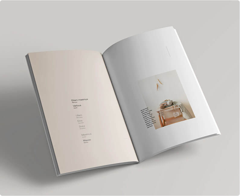 Book Magazine Design Services